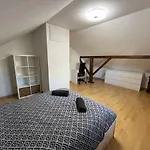 Grande Maison Au Calme Avec Jardin, 15 Min De Bale *