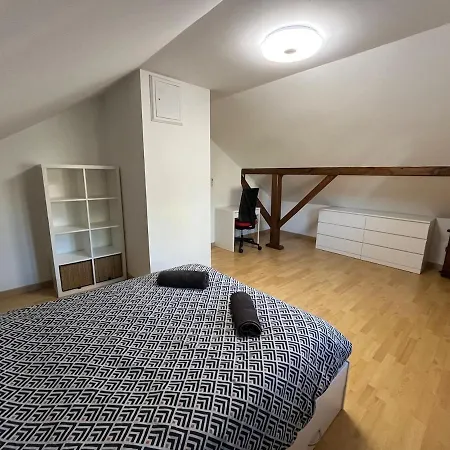 Grande Maison Au Calme Avec Jardin, 15 Min De Bale *